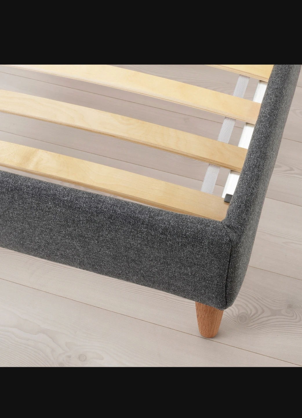 Bed - Grey king size - photo 2