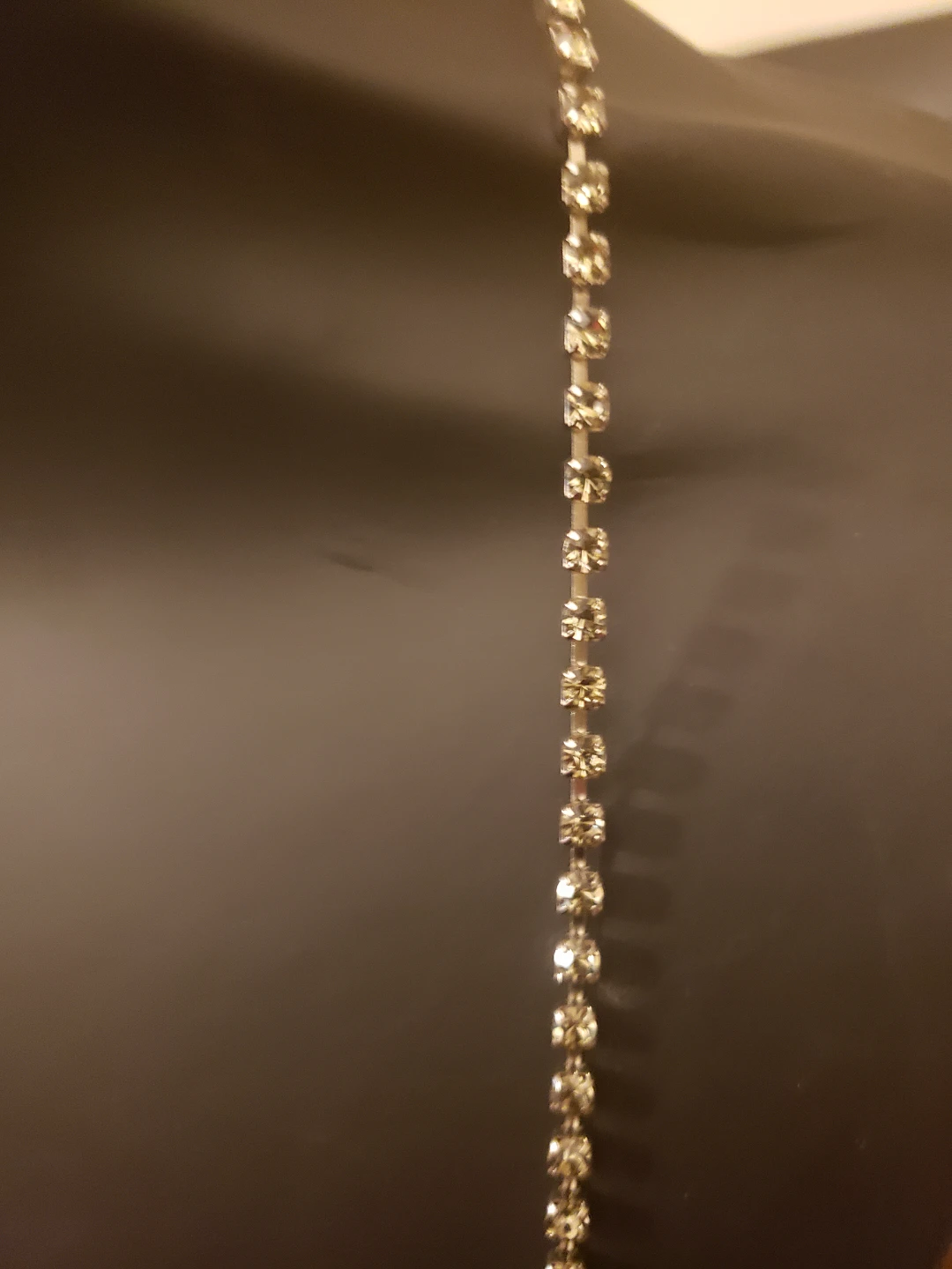 Rhinestone Chain Necklace - photo 3