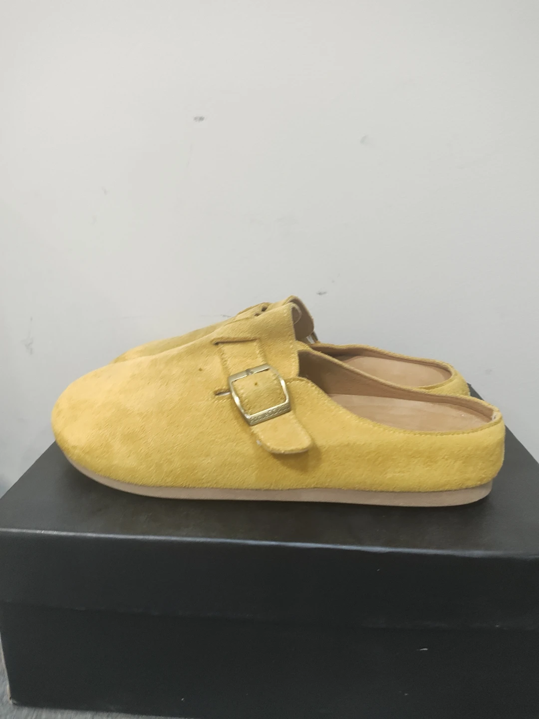 About Goods Suede Mules - Yellow - photo 4