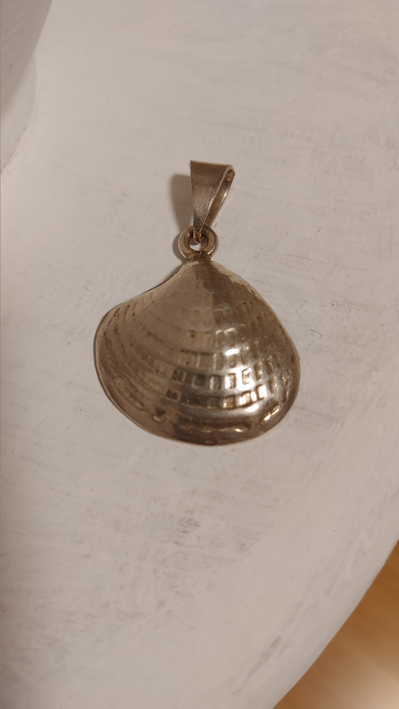 925 Silver Seashell Pendant Necklace