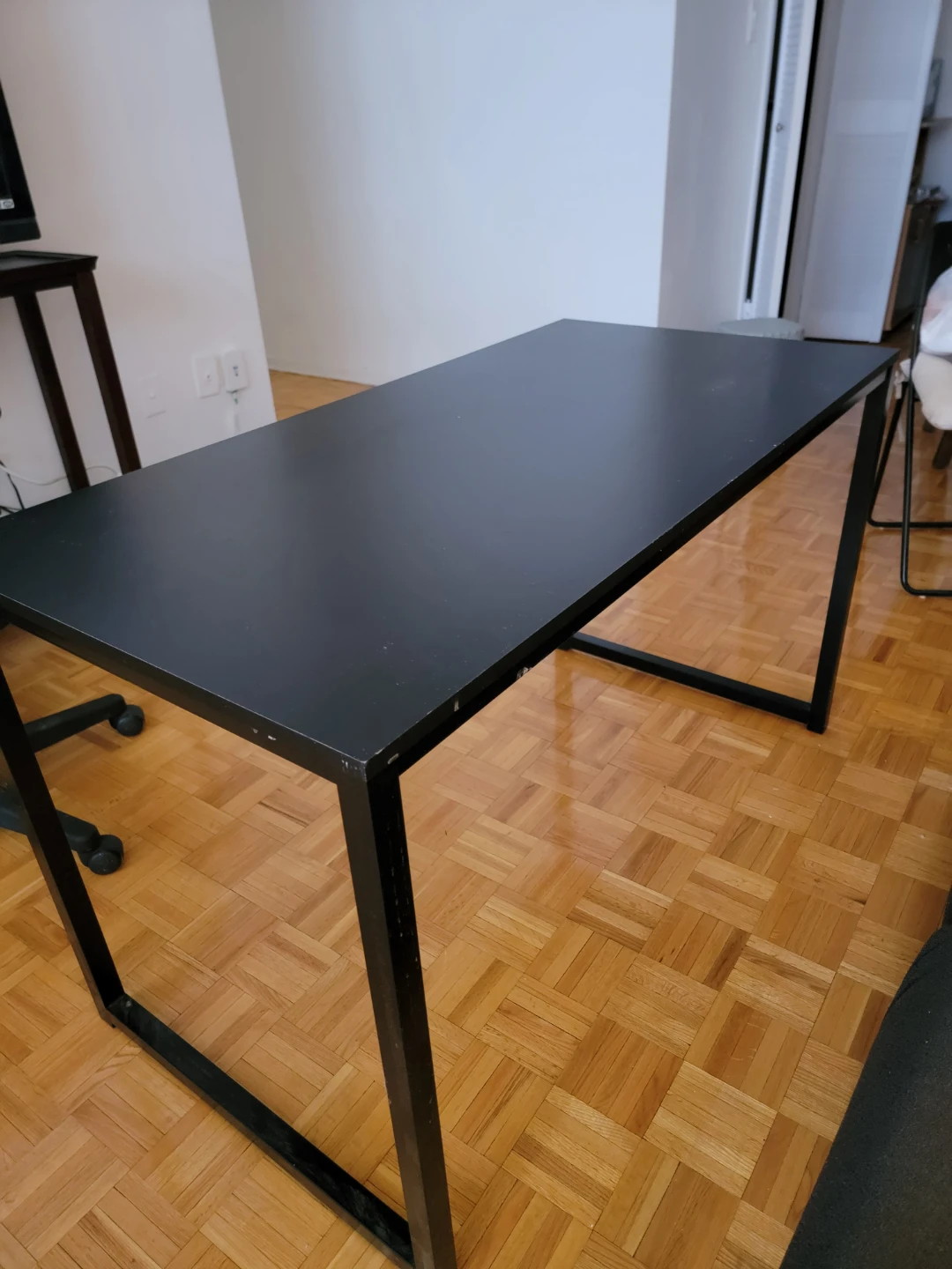 Black Metal Desk
