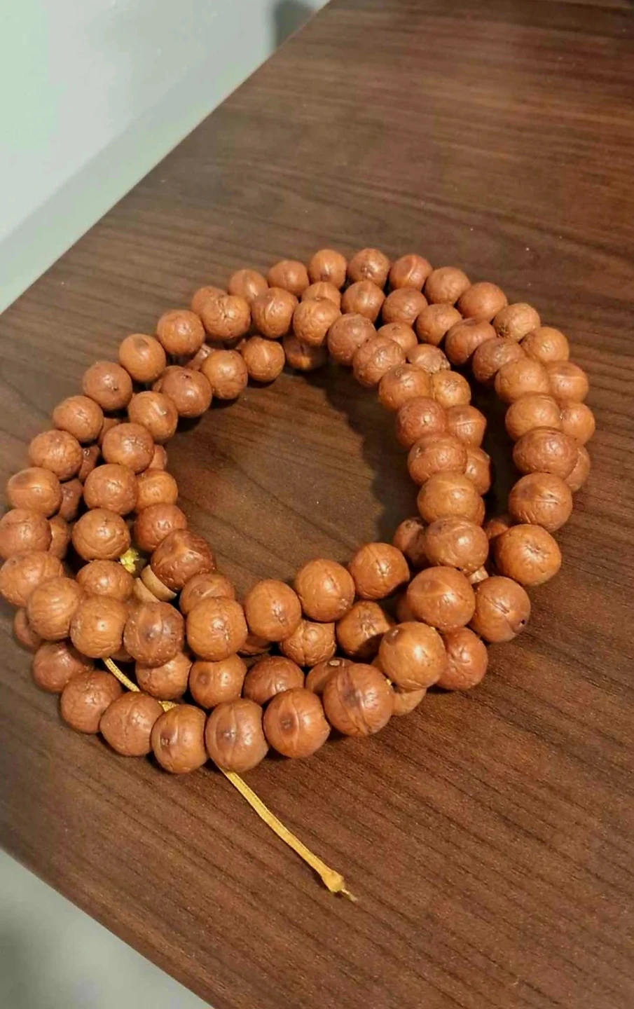 Brown Buddhist Prayer Beads