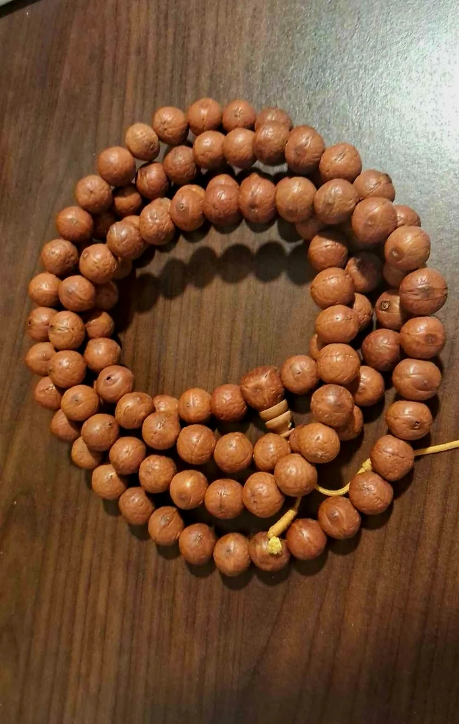 Brown Buddhist Prayer Beads - photo 2
