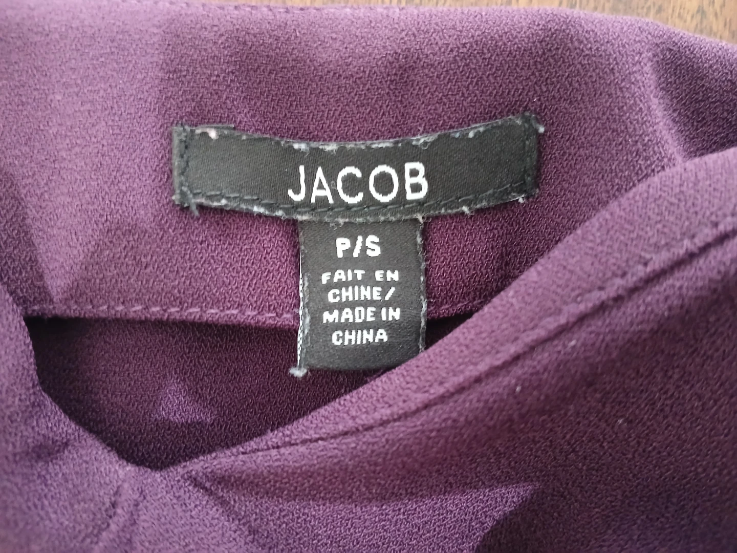 JACOB Women's Purple Dress Size P/S - photo 2