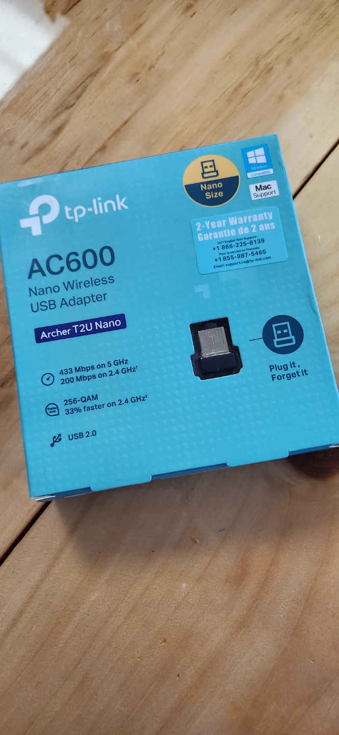 TP-Link AC600 Nano Wireless USB Wi-Fi Adapter
