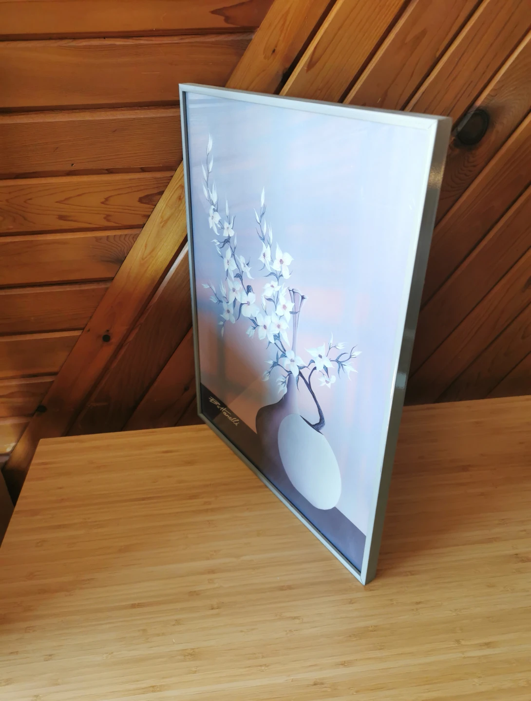 Vintage Bottanelli Floral Still Life Framed Art Print - photo 4