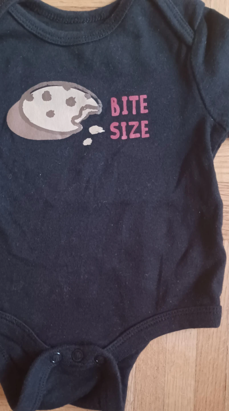 Baby Bodysuit Bundle - Mommy's First Love & Bite Size - photo 5