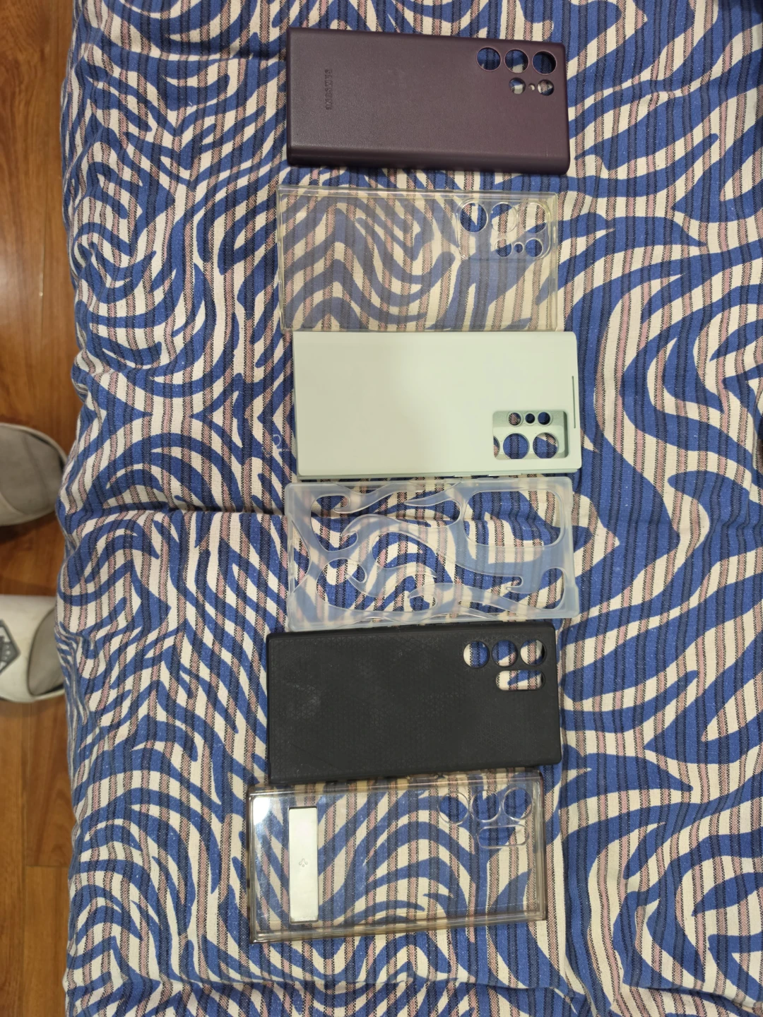 (S24 ULTRA)ALL CASES $20 INC OFFICIAL SMART VIEW CASE WITH BOX.