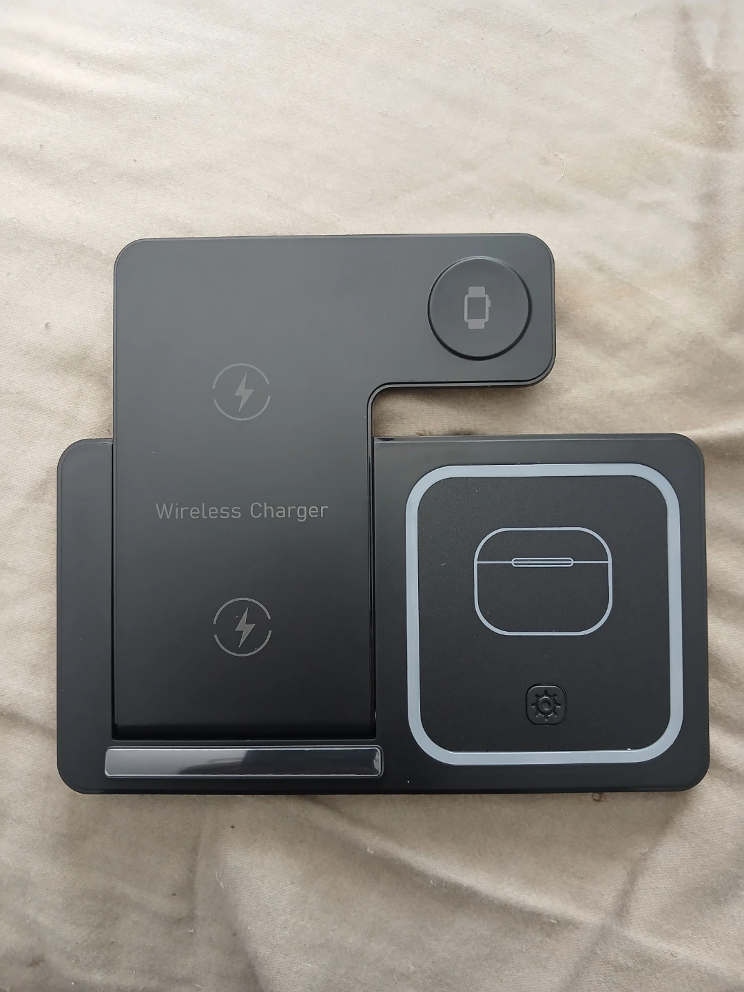 Antosun 3-in-1 Wireless Charger for Phone, Smartwatch, & Earbuds - photo 4