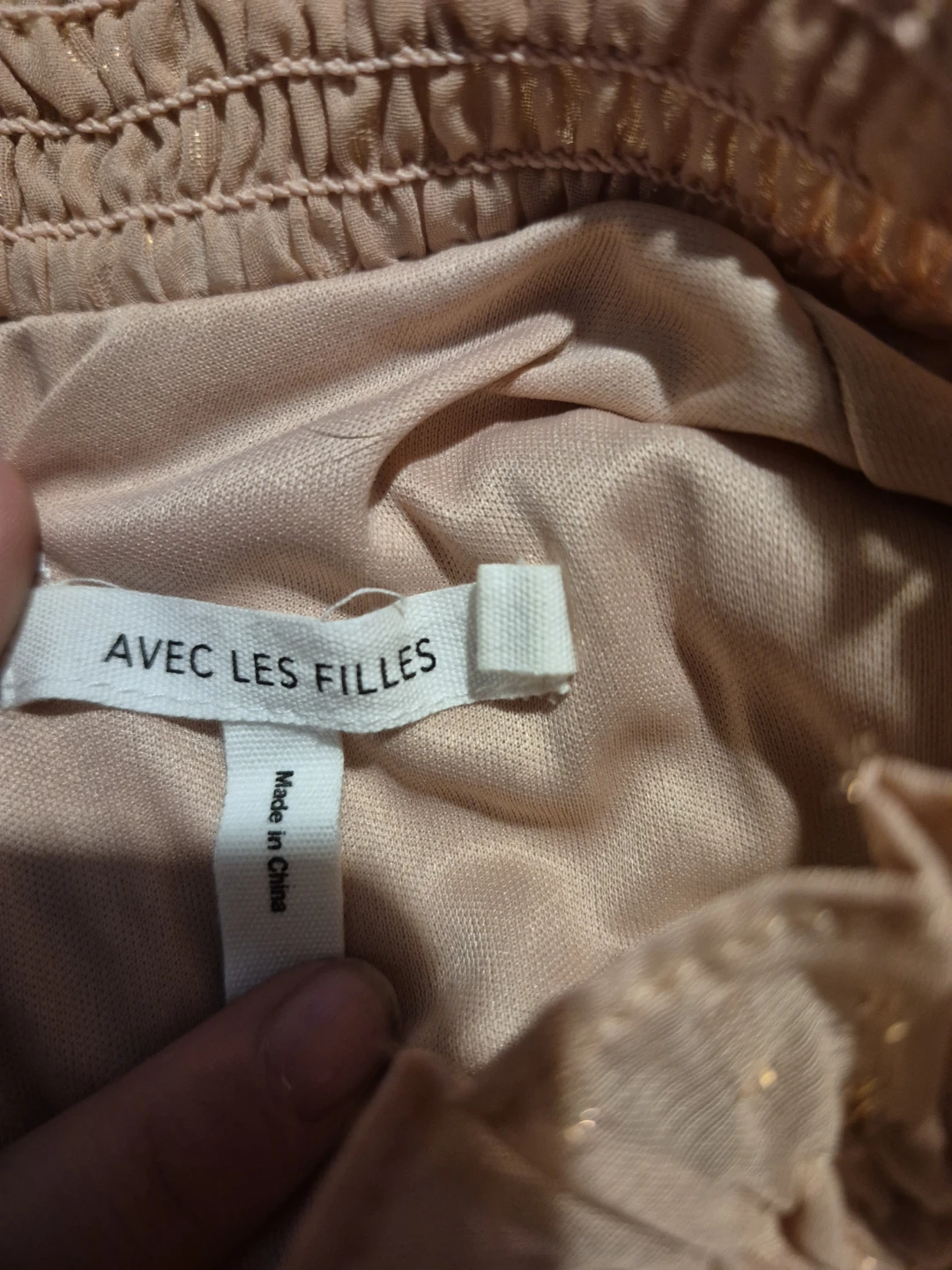 Avec Les Filles Pink Ruffled Maxi Dress - photo 3