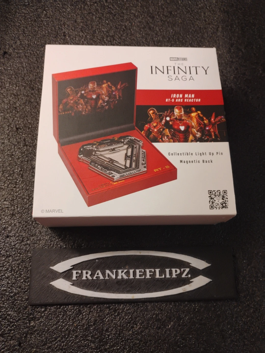 Marvel Infinity Saga Iron Man RT-6 Arc Reactor Collectible Pin