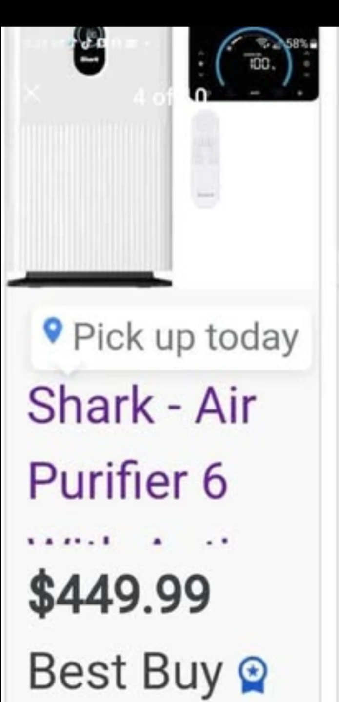 Shark Air Purifier 6 fan - photo 4