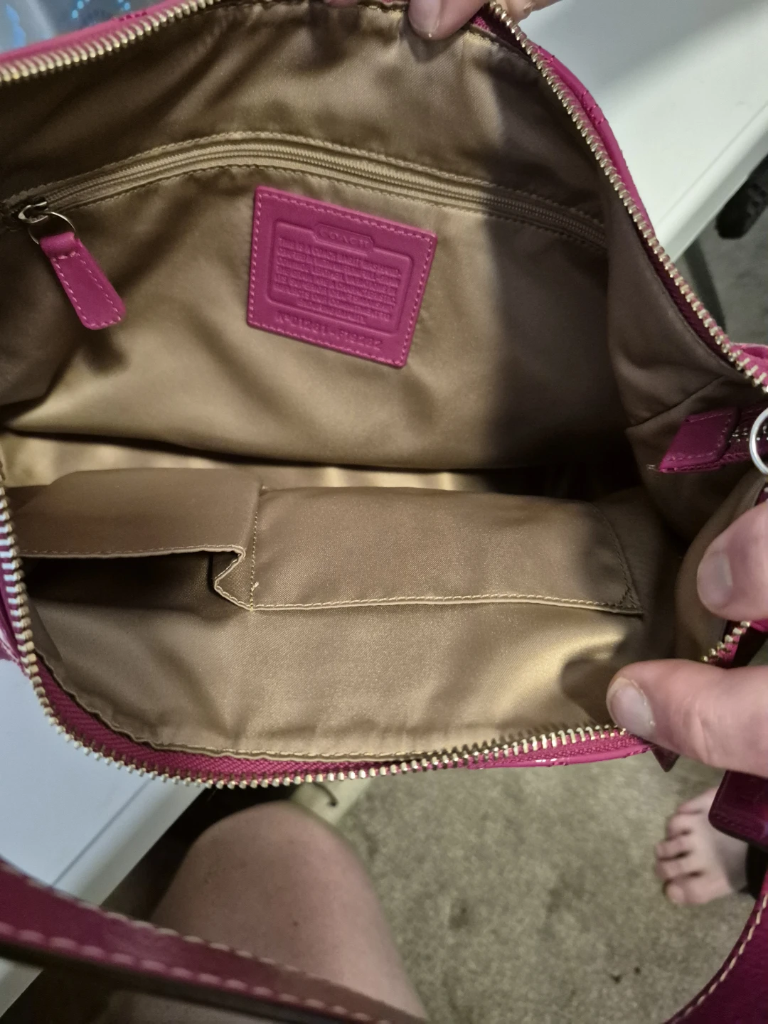 Ladies patent leather purse - photo 2