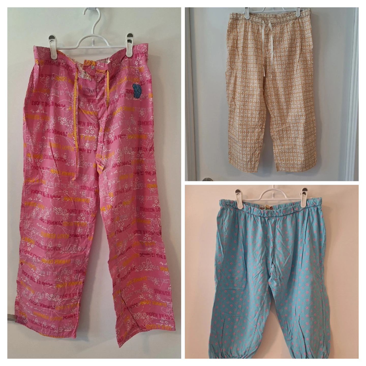 Pajama Pants Bundle (3) szM