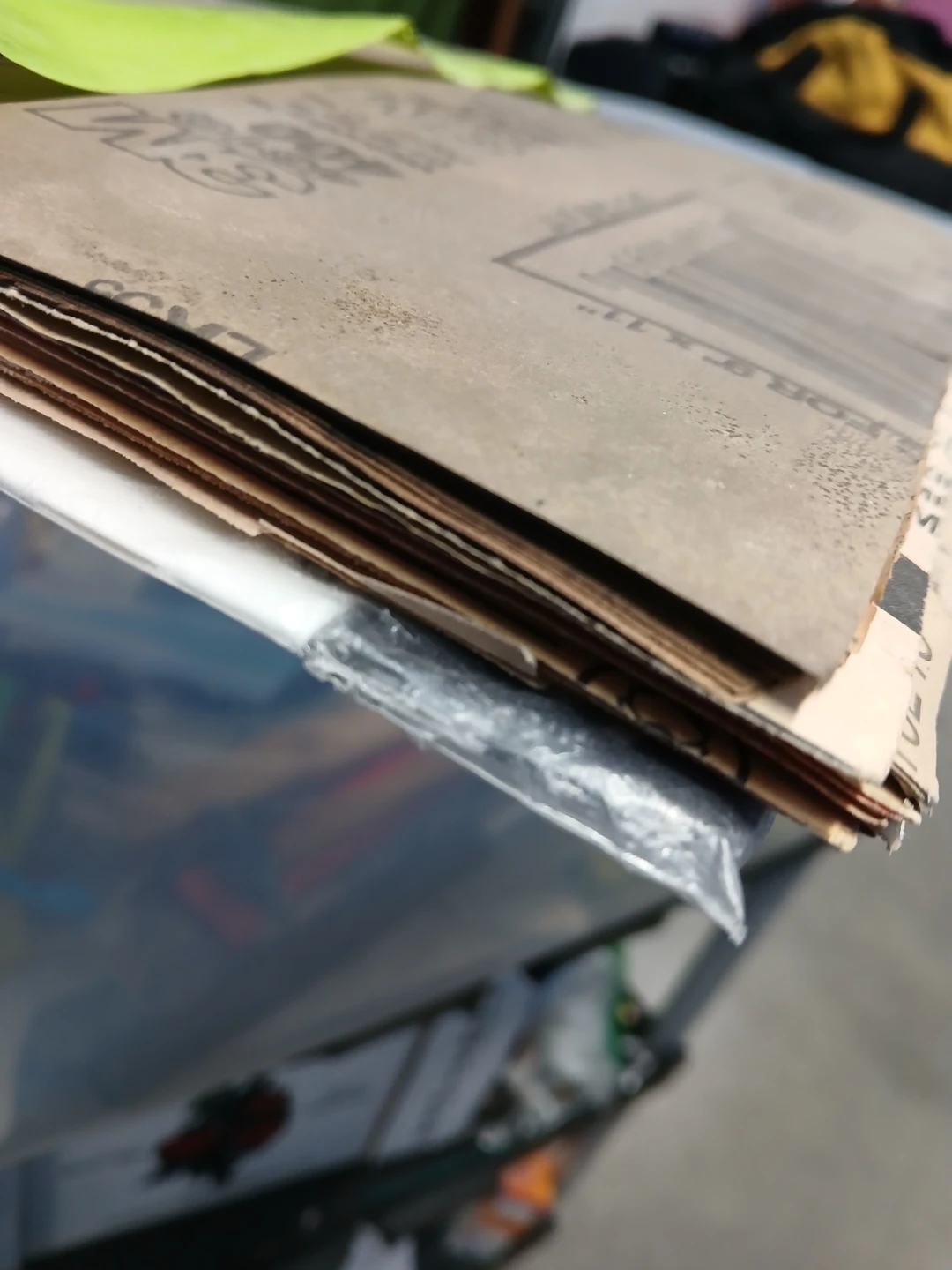 Lot of Assorted Sandpaper Sheets