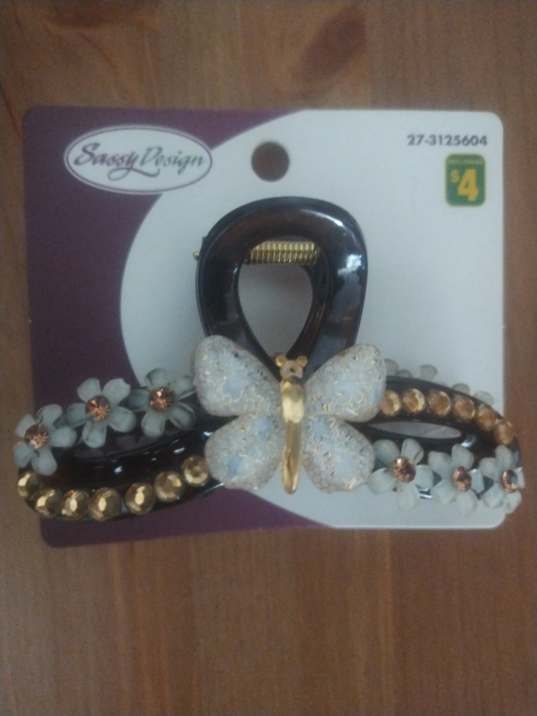 Sassy Design Butterfly Hair Claw Clip 🪀