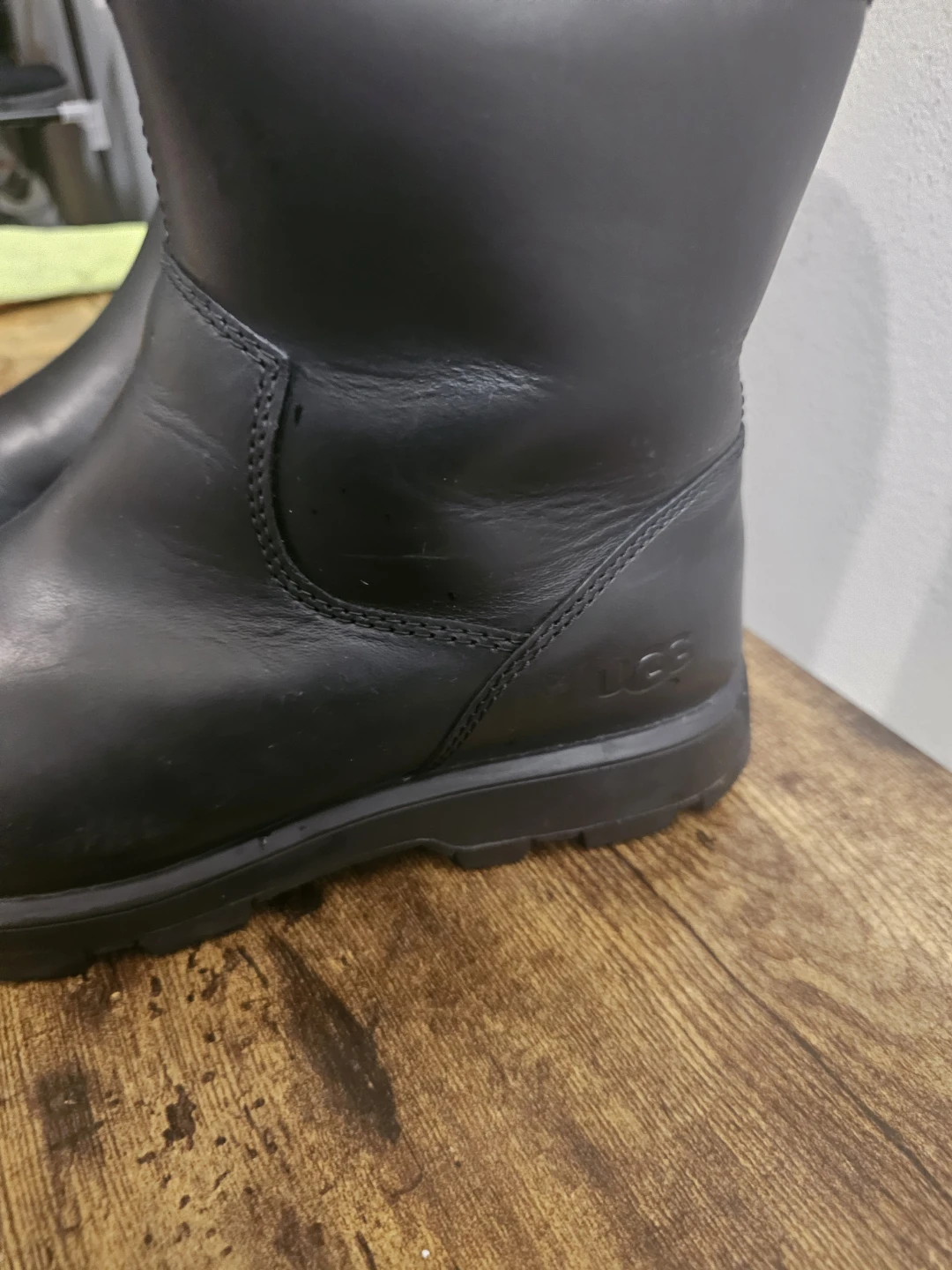 UGG Black Leather Boots - photo 3