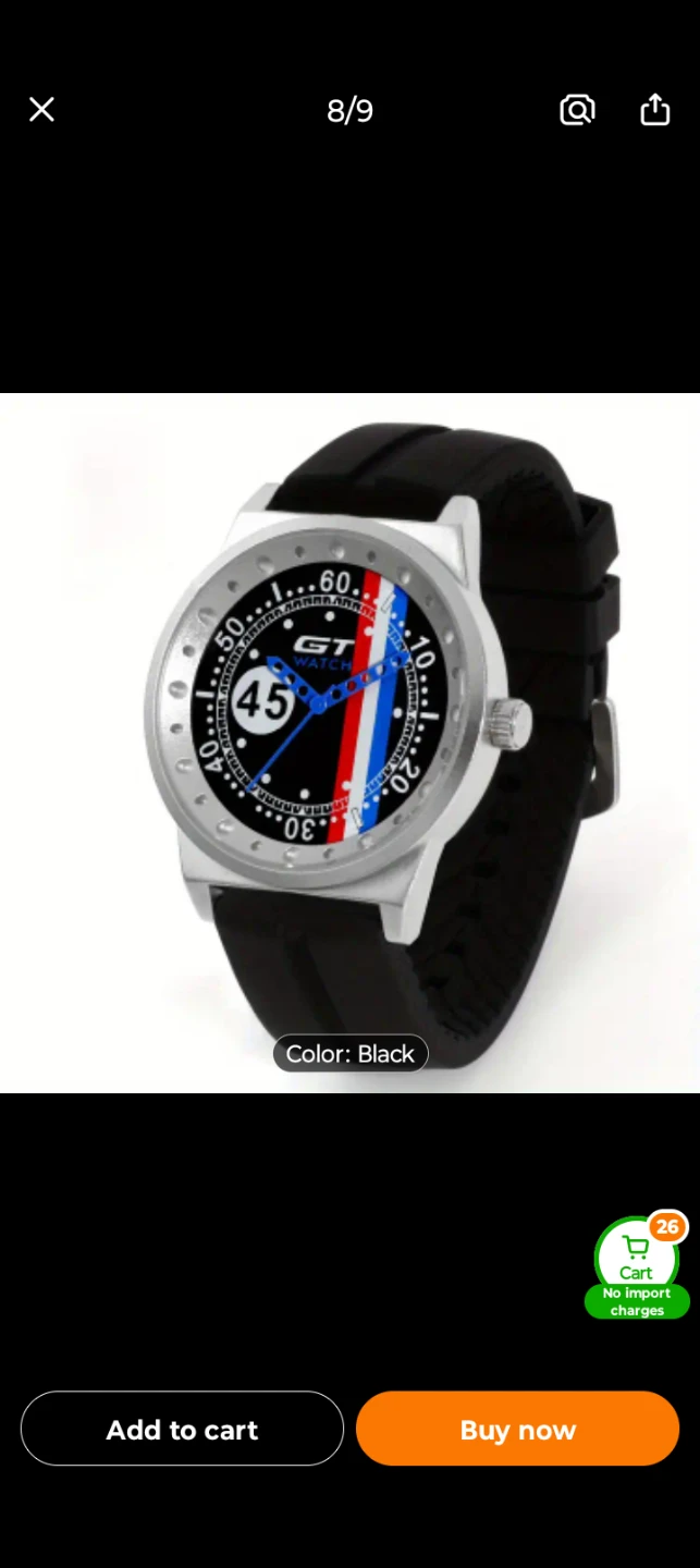 GT WATCH Chronograph Watch