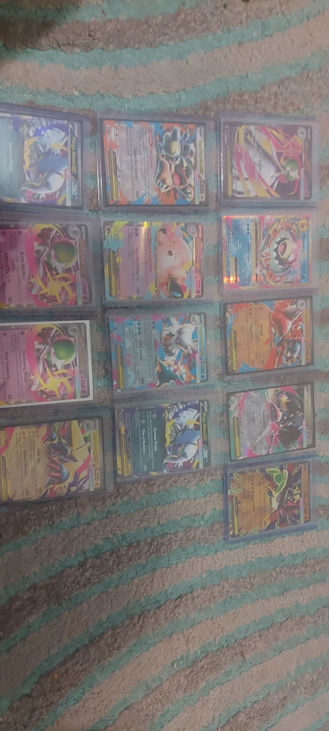 Collection of Pokemon Trading Cards