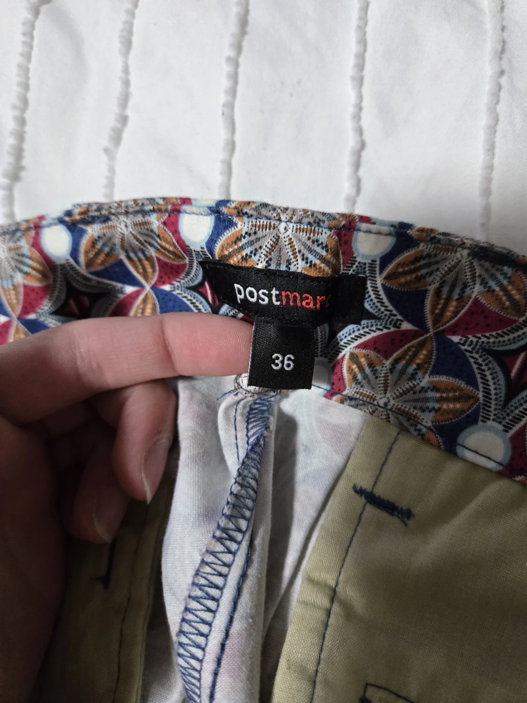 Postman Men's Patterned Shorts Size 36 - photo 3