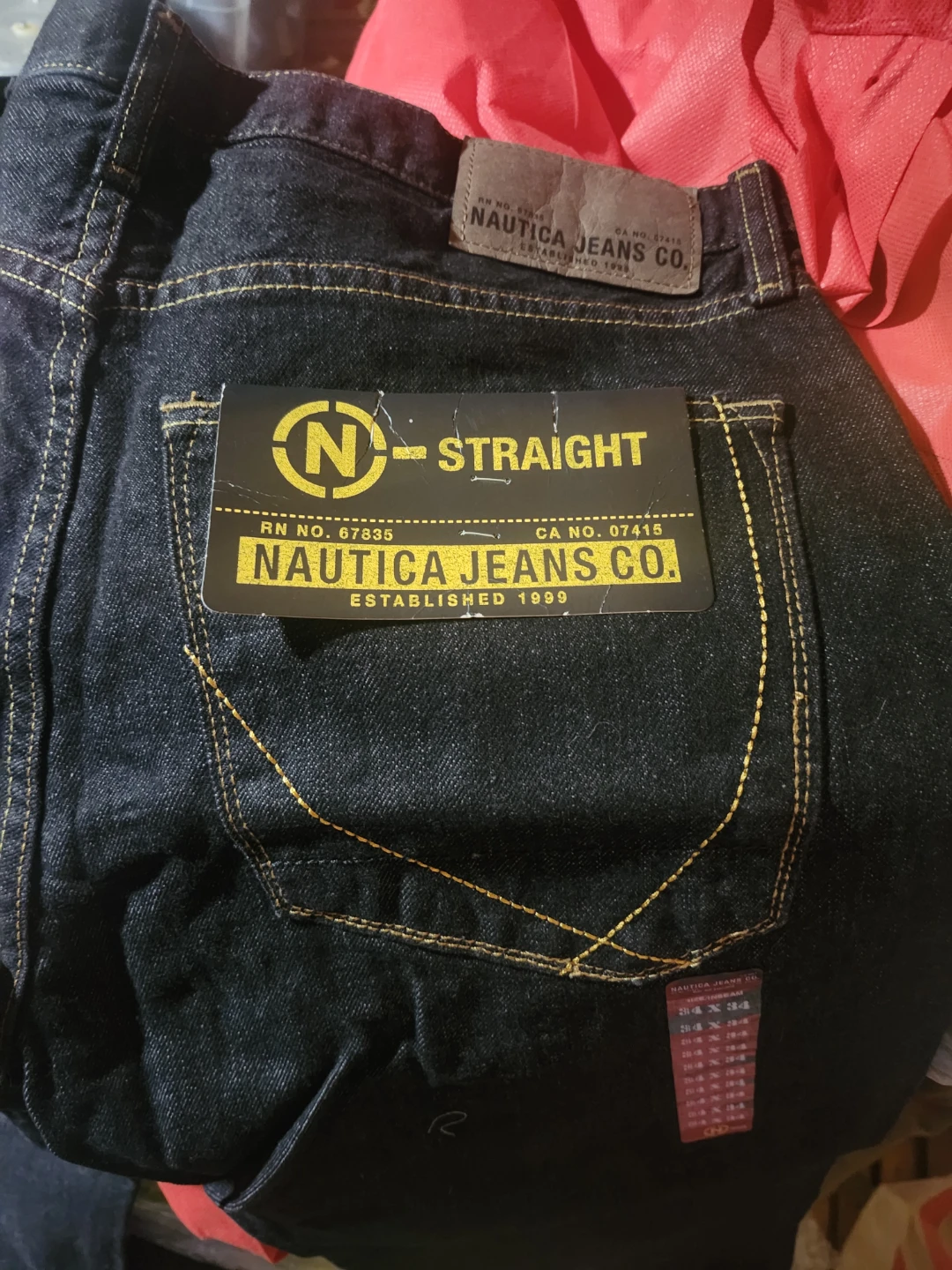 Nautica Jeans Co. Men's Straight Fit Jeans 34x34