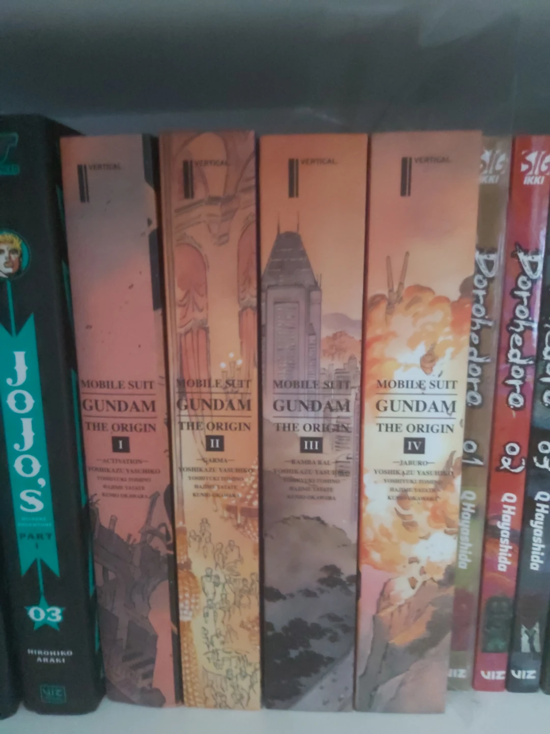 Mobile Suit Gundam The Origin Manga Volumes 1-4