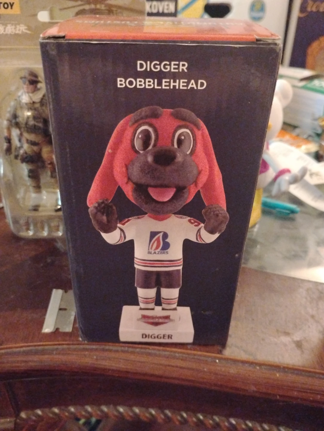 digger the Blazers mascot