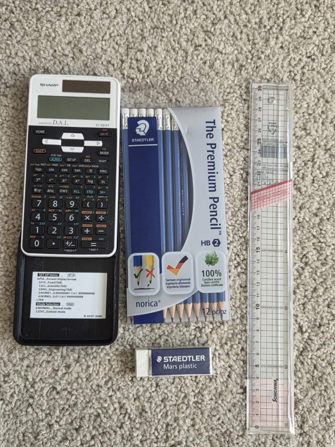 Sharp EL-531XT Advanced D.A.L. Scientific Calculator