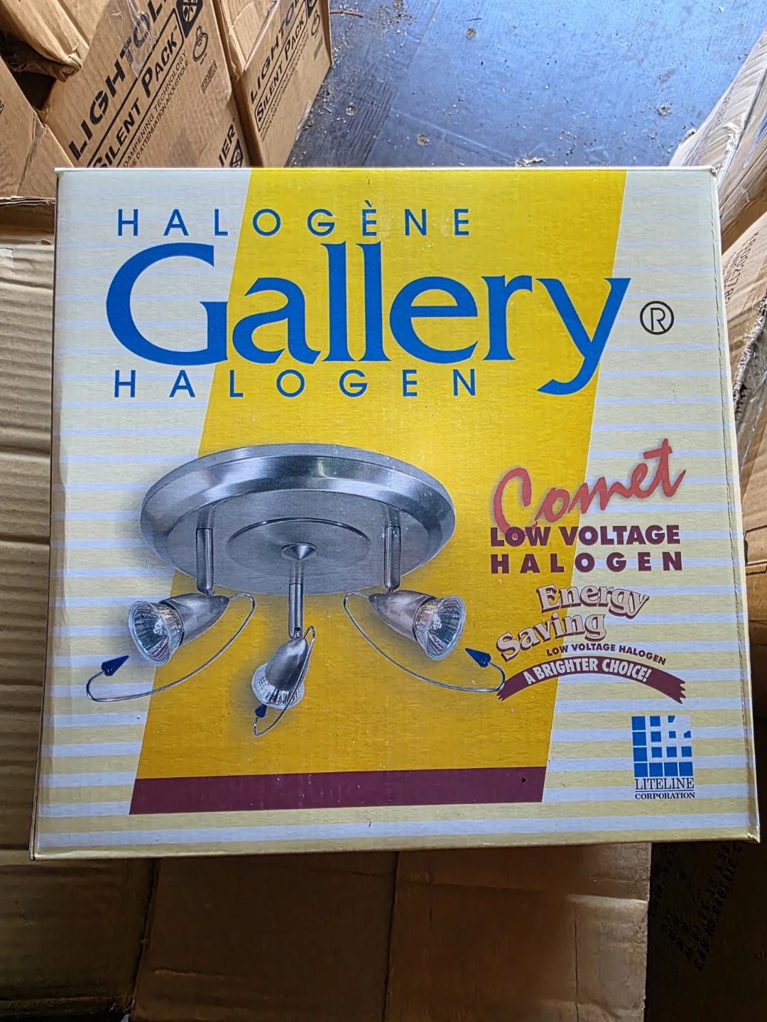 Halogene Gallery Comet Low Voltage Halogen Track Light Fixture