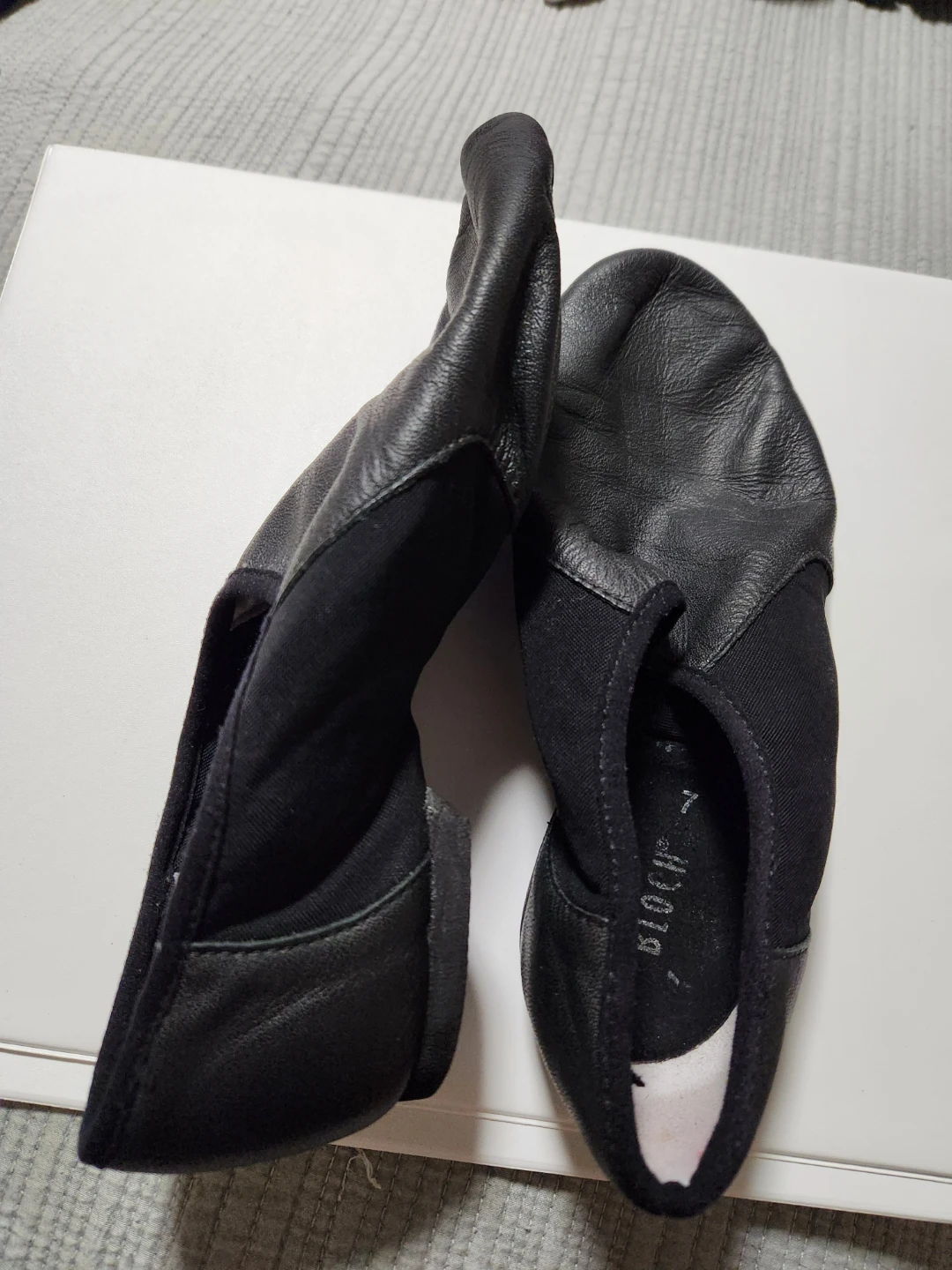 Bloch Black Jazz Shoes. Sizes 7 & 8.5