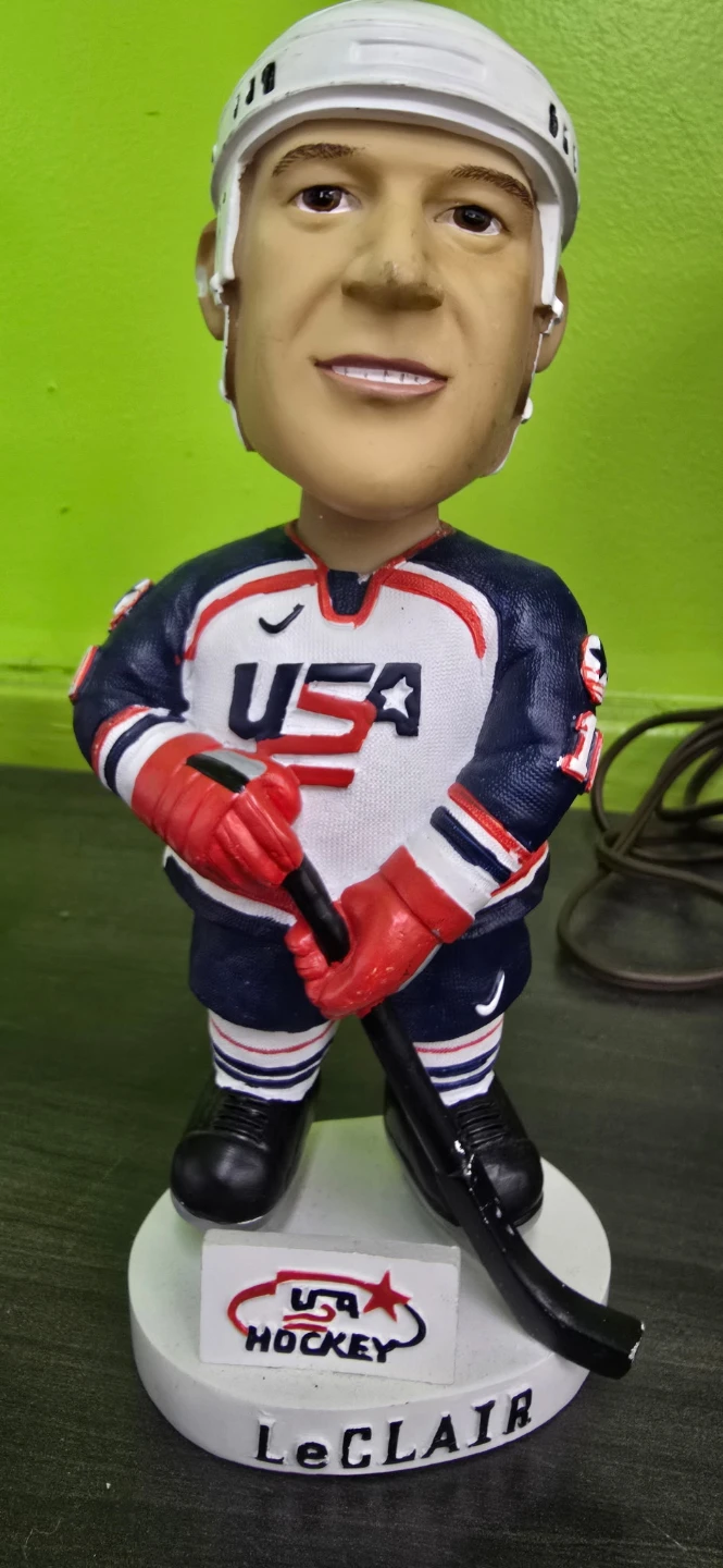 🏒 John LeClair Team USA Bobblehead – $10