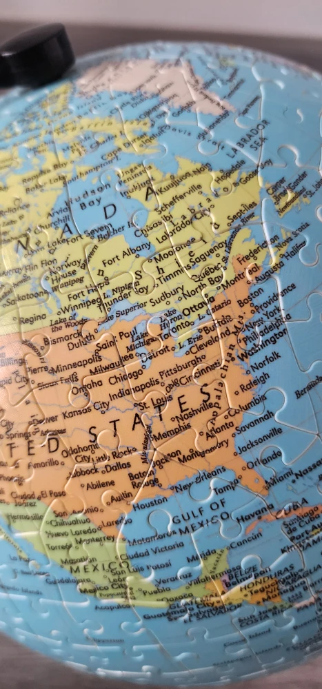 Ravensburger World Globe 3D Puzzle 540 pieces - photo 3