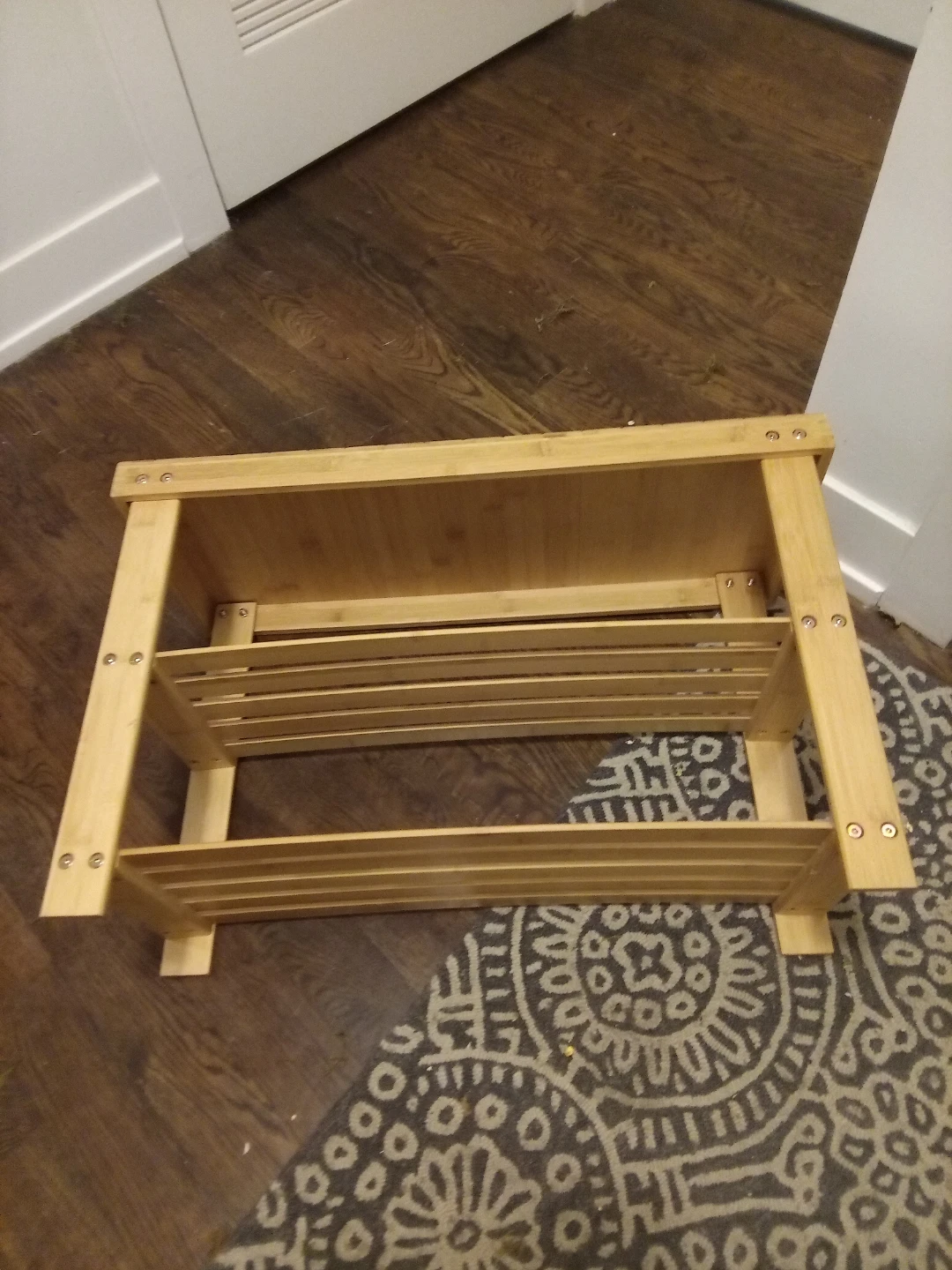 Songmics Bench sit Shoe sturdy wood - photo 4