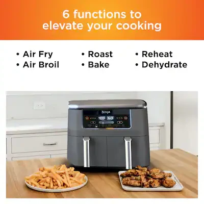 Ninja Foodi 2-Basket Air Fryer - photo 4