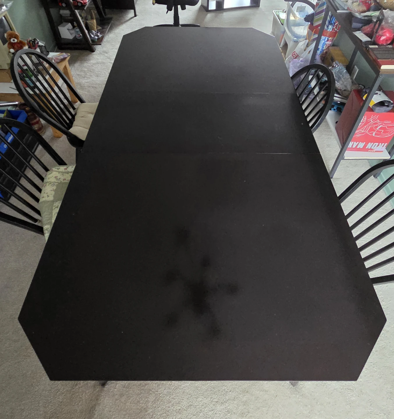 Dark Wood Dining Table - photo 2