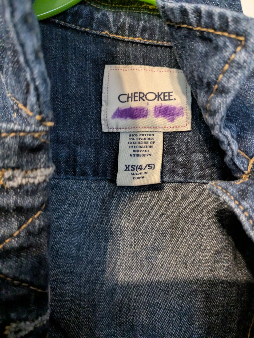 Cherokee Denim Jacket XS (4/5) - photo 2