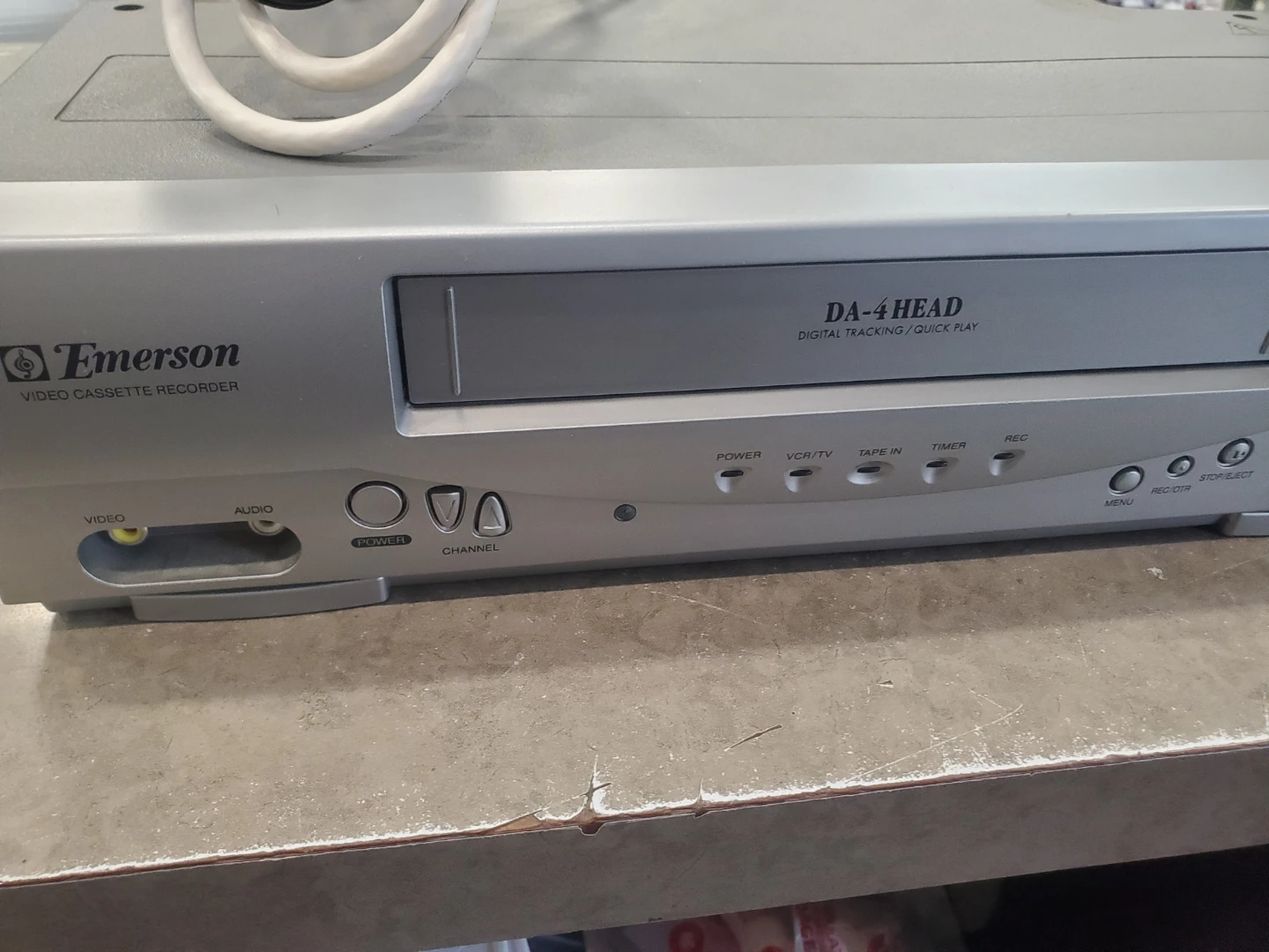 Emerson DA-4 HEAD VHS HQ Video Cassette Recorder