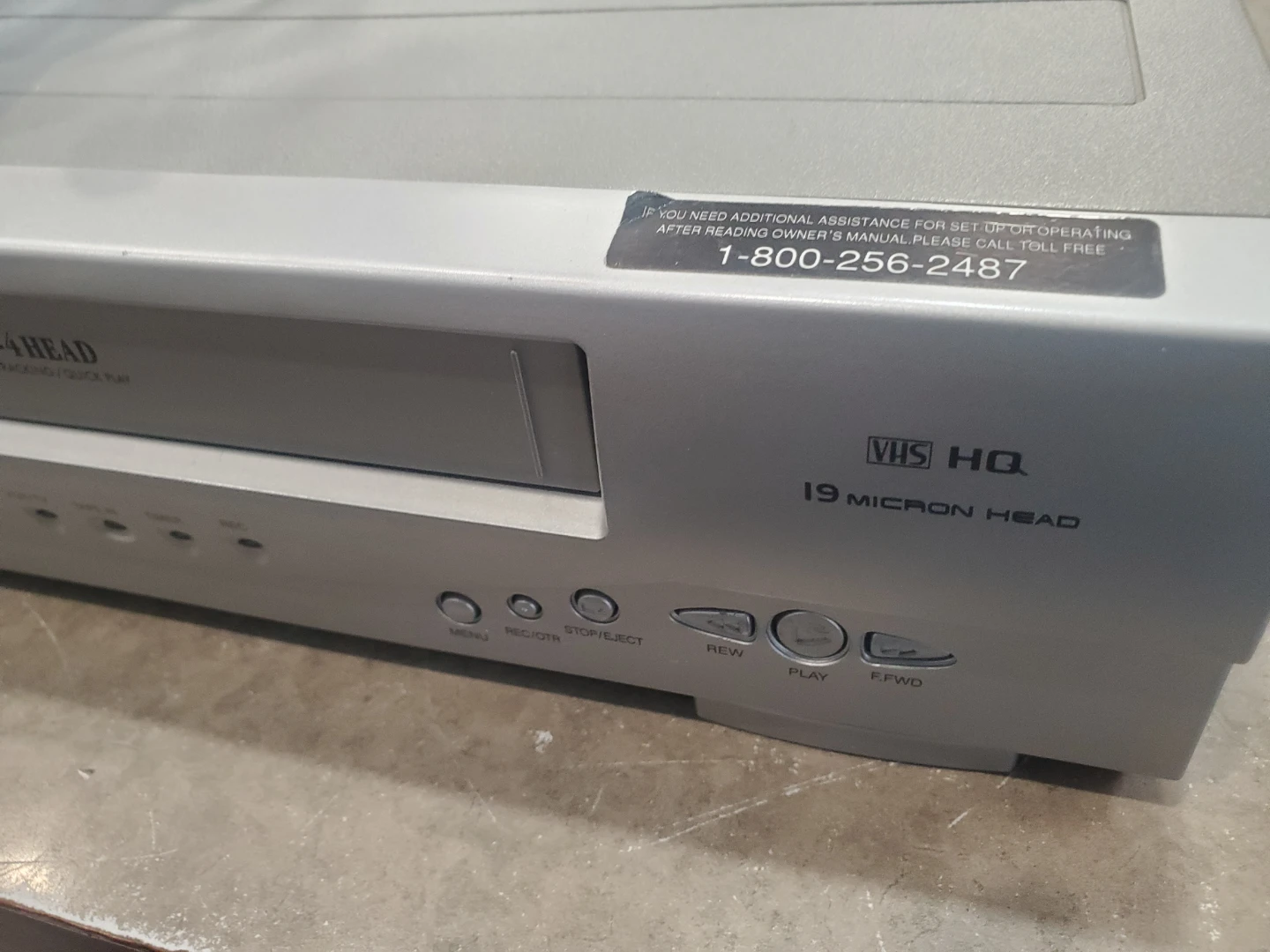 Emerson DA-4 HEAD VHS HQ Video Cassette Recorder - photo 2