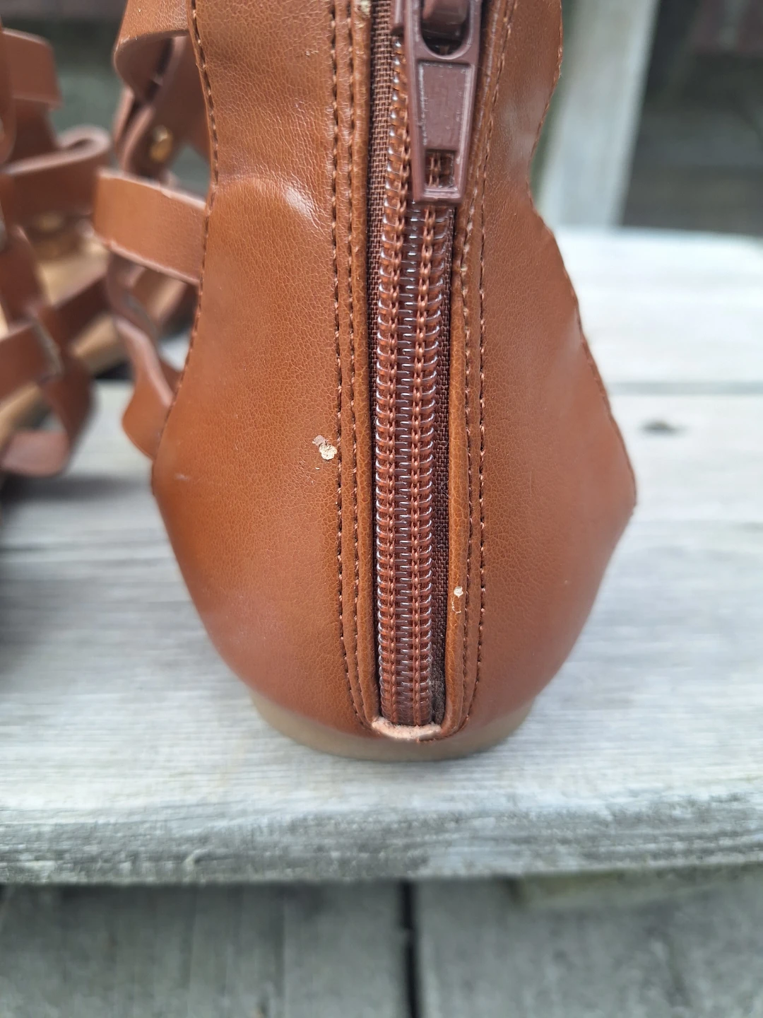 Brown Gladiator Sandals Size 8 - photo 4