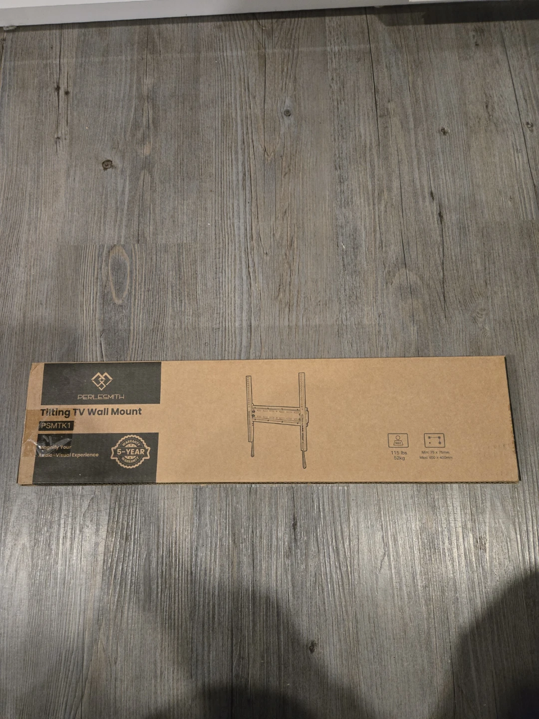 PERLESMITH Tilting TV Wall Mount for 23-60 Inch TVs
