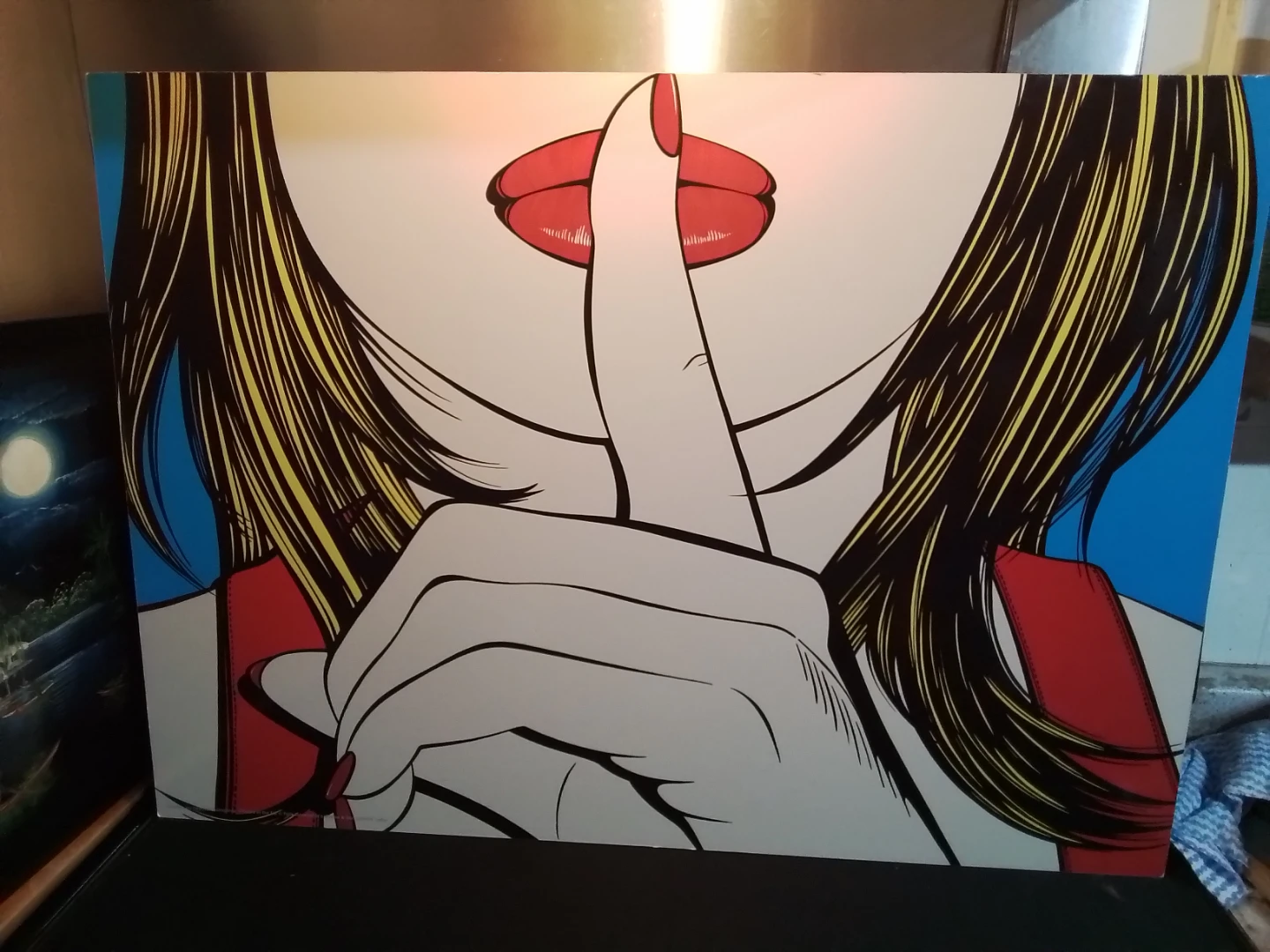 Vintage 1999 Pop Art Wall Decoration Solmyra Series