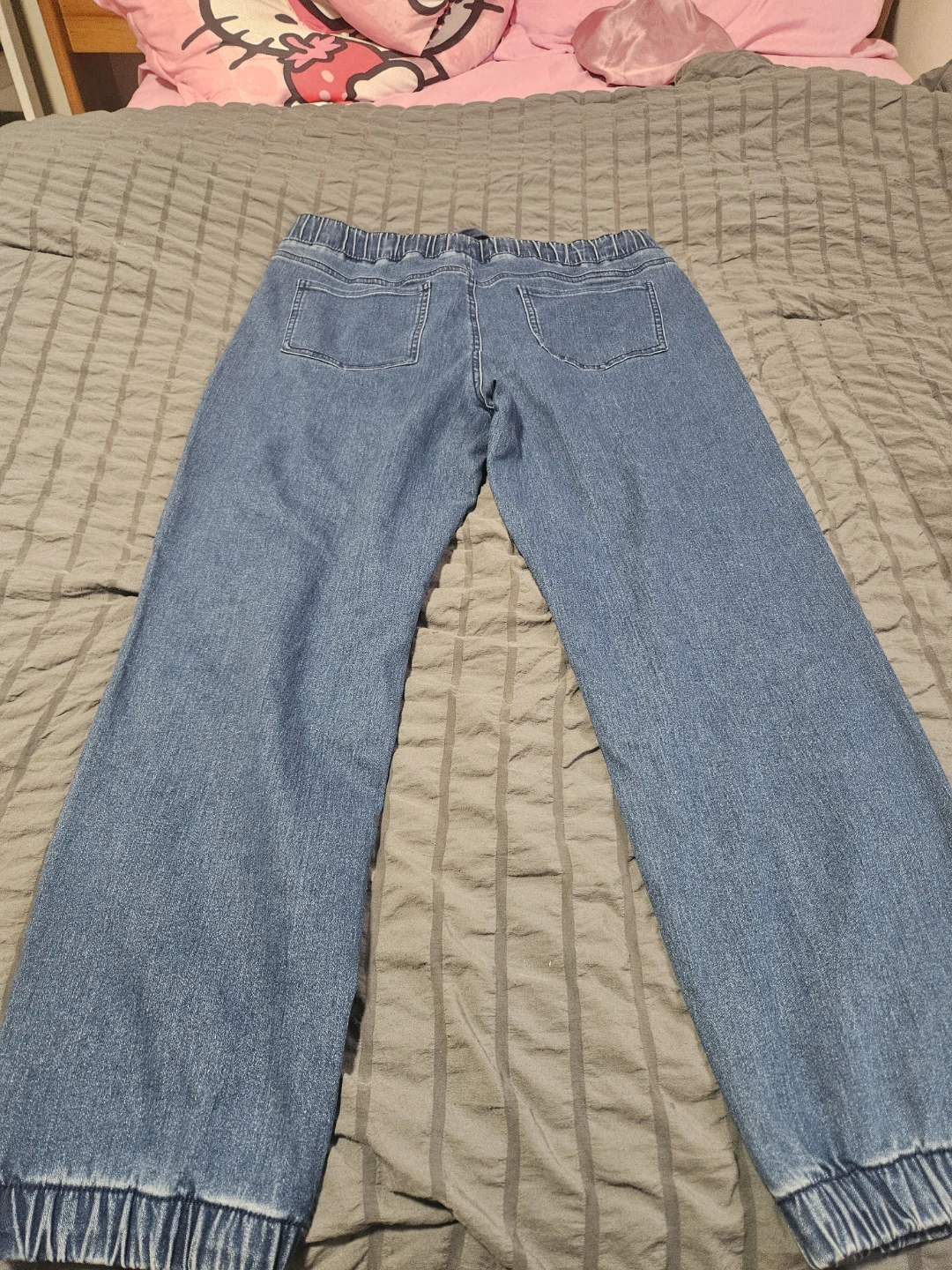 Denim Jogger Pants - photo 2