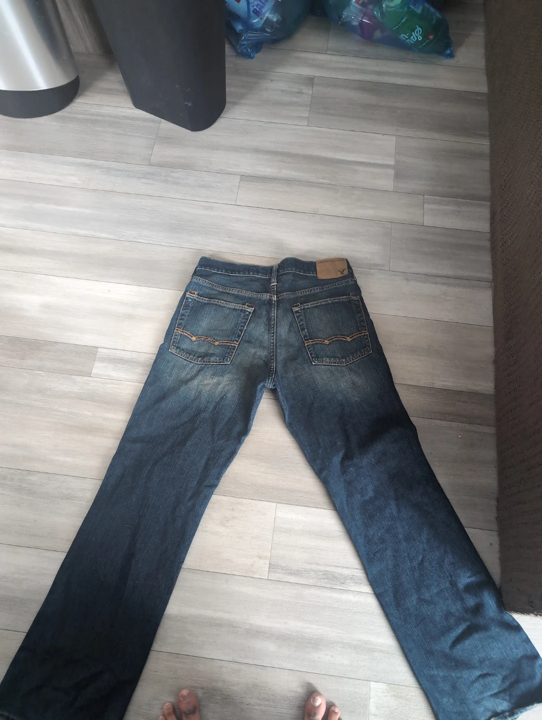 American Eagle Men's Blue Wash Jeans - photo 2