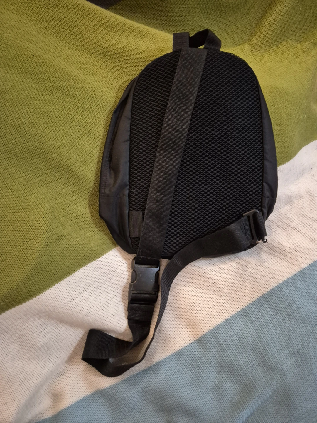 Vans Black Pink Mini Sling Backpack - photo 4