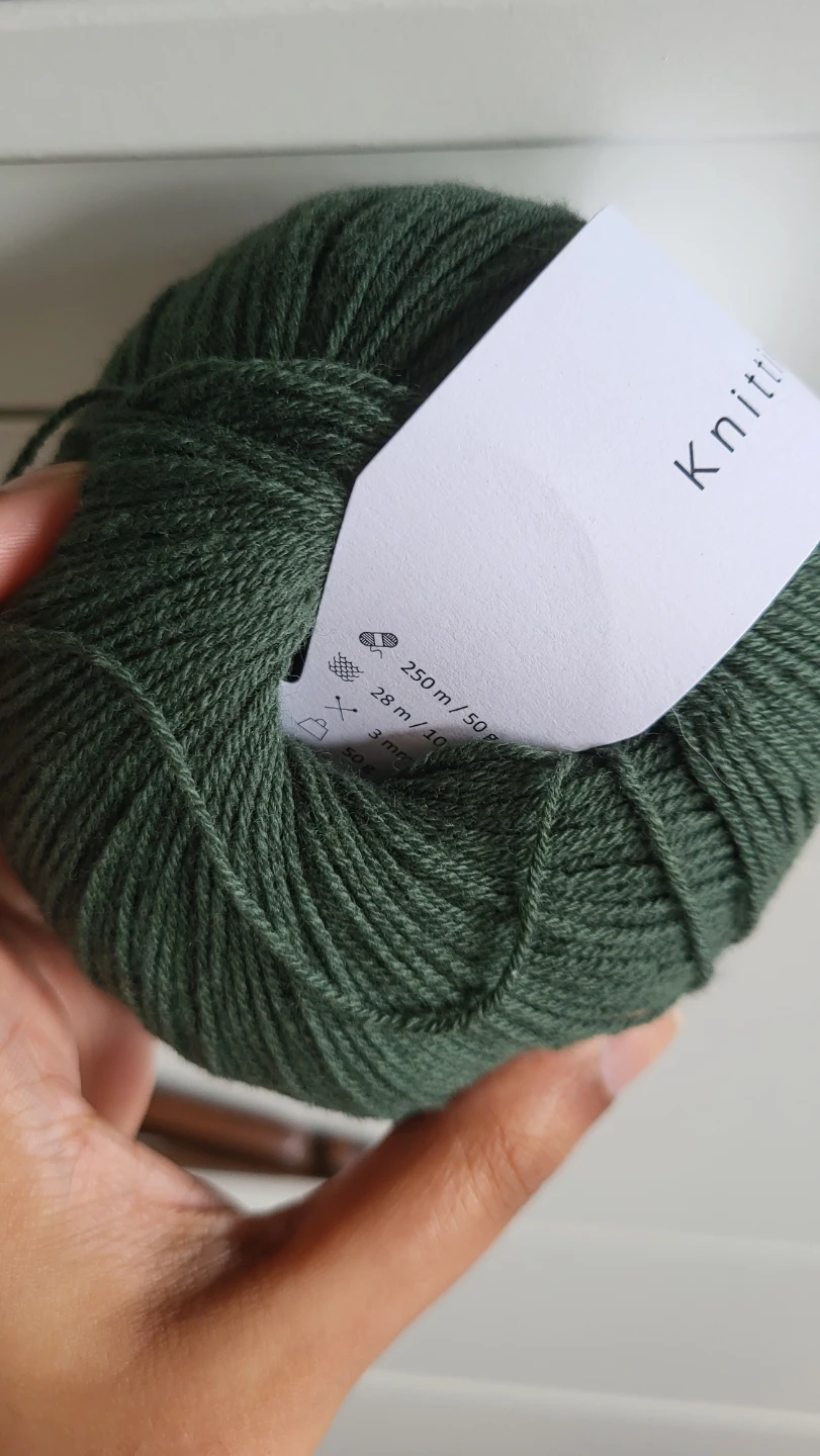 4 x Knitting for Olive Merino Wool Yarn - Bottle Green - photo 2