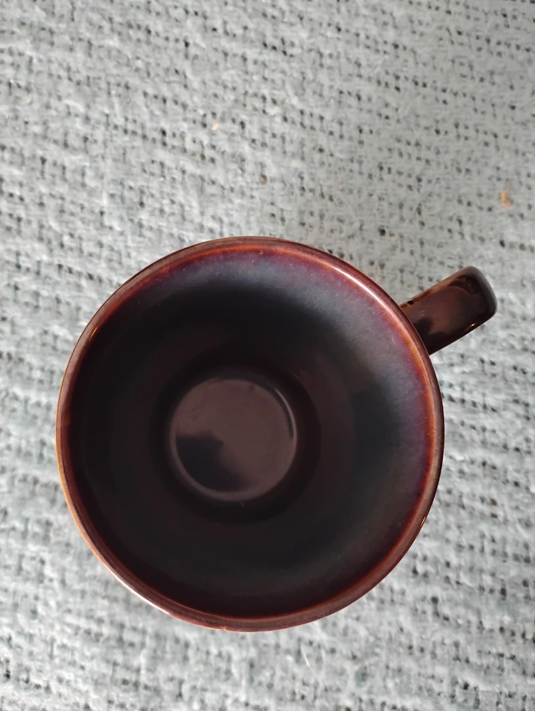 NEW!! GORGEOUS BRONZE-BLUE SHIMMER GLAZED POTTERY MUGS - photo 5