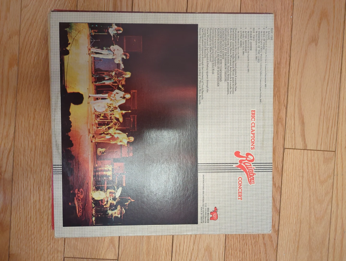 Eric Clapton's Rainbow Concert Vinyl Record - photo 2