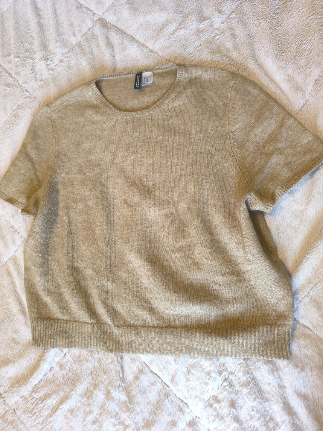 H&M Short Sleeve Knit Sweater
