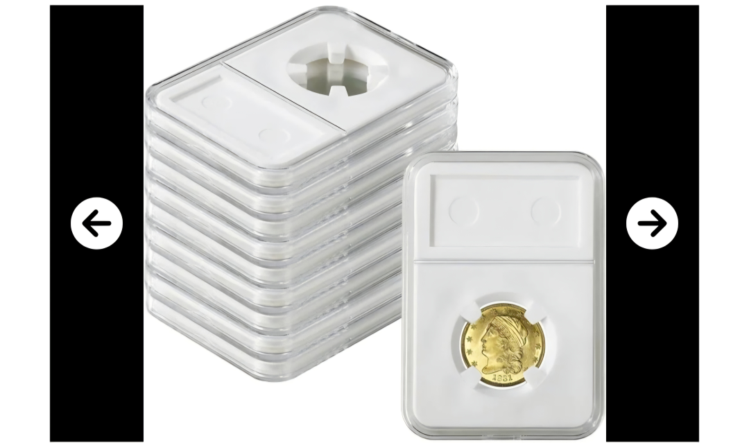 Coin Holder Display Cases 24mm