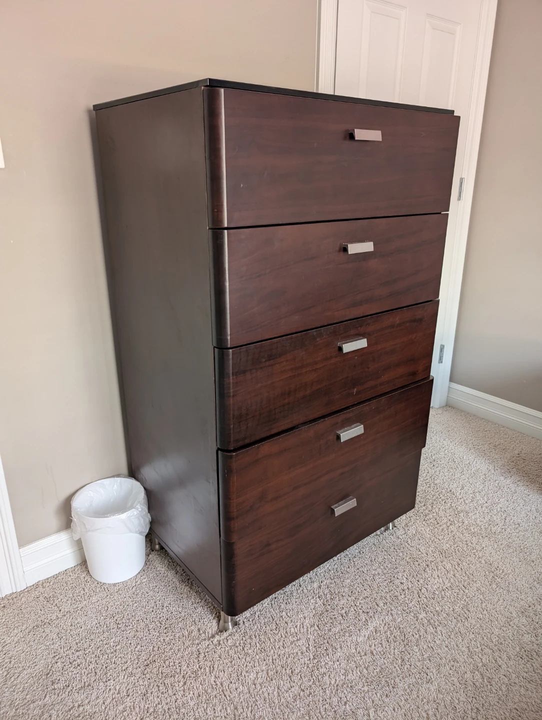 Queen Size Bed Frame with Storage Drawers - photo 4